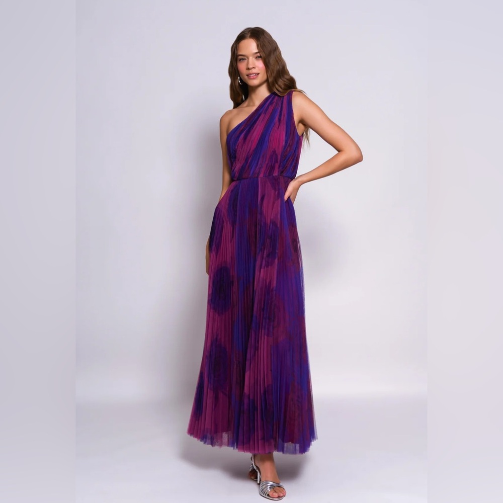 Hutch Tarina One-Shoulder Maxi Gown - Picture 9 of 11
